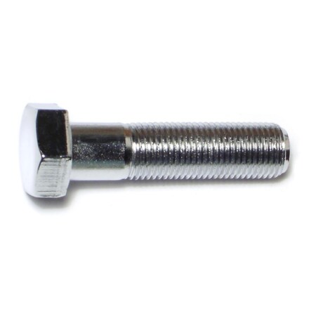 Midwest Fastener Grade 5, 1/2"-20 Hex Head Cap Screw, Chrome Plated Steel, 2 in L, 5 PK 75385